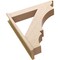 Ekena Millwork 7 1/2-in W x 38-in D x 42-in H Balboa Trad Rough Cedar Woodgrain TimberThane Outlooker, Primed Tan OUTUR075X38X42BOA04RCPR - alternate 4